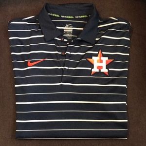 New Nike Houston Astros Polo Medium
